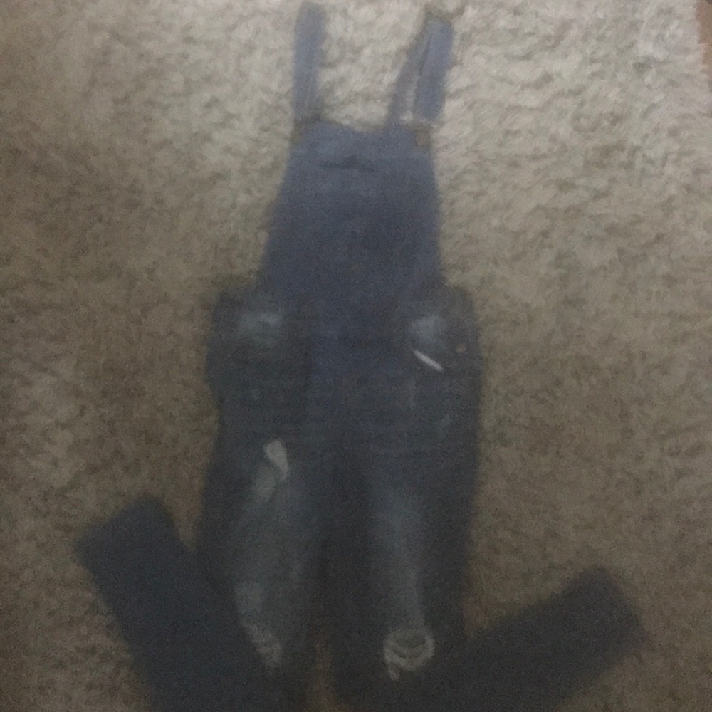 Denim Overalls